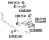 ASVA 0201-R51L Control Arm-/Trailing Arm Bush